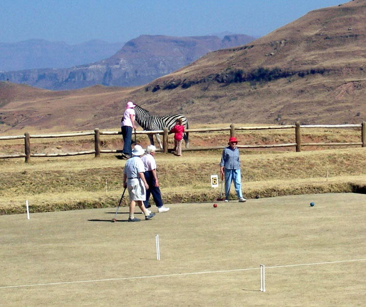 Croquet in the Drakensberg. South African Croquet Association.