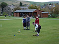 Members of the �Sealed Knot Society� visiting Pendle & Craven Croquet Club to enjoy Croquet. 