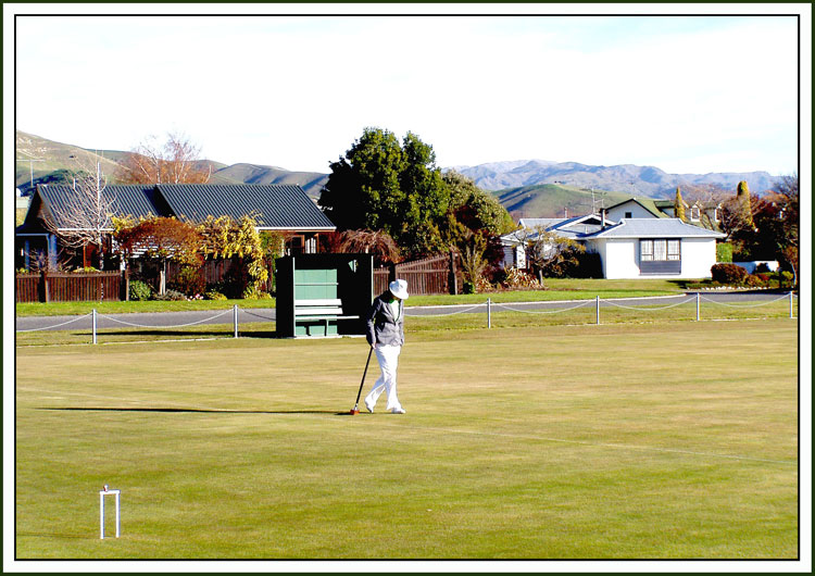 Brooklyn croquet club Blenheim New Zealand 2008 Hana Hajnova.