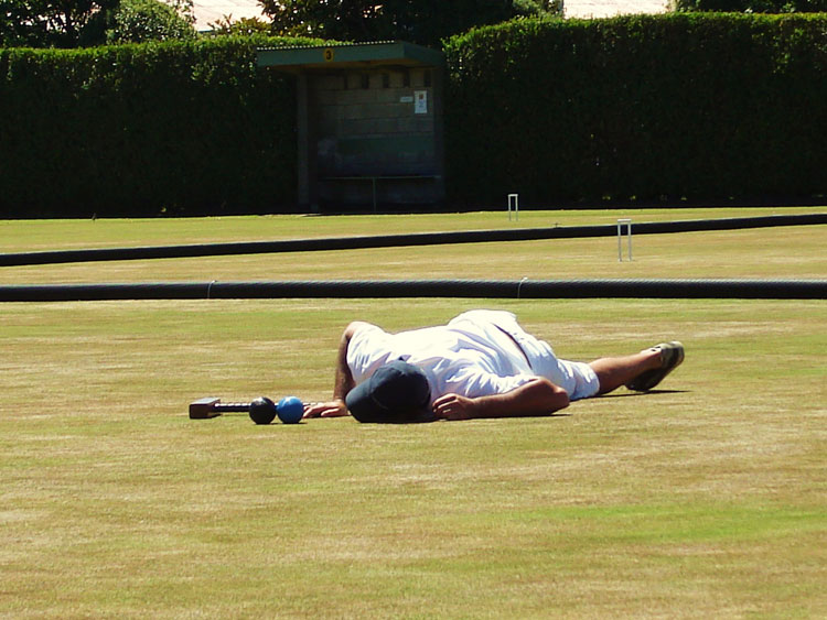 David Hajn (Czech croquet player), Christchurch, New Zealand, 2008.