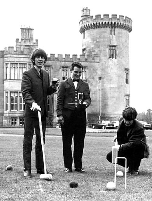 The Beatles.   . Croquet. .