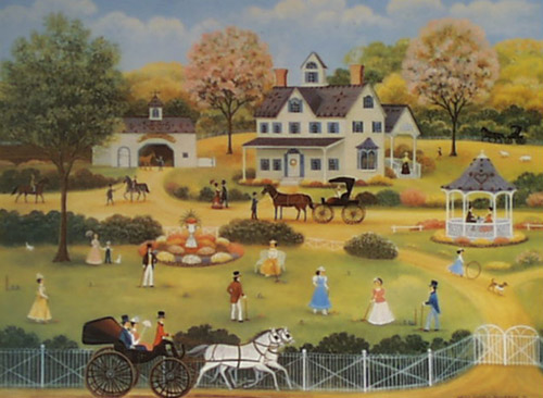 Крокет. Croquet.