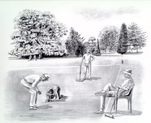 Крокет. Croquet.