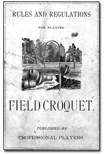 Croquet. .