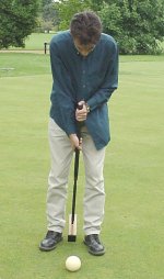 Центральный стиль. Позиции при игре в крокет. Фото: www.oxfordcroquet.com