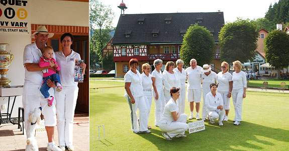 Крокет в Чехии. Турнир по гольф-крокету Mill Cup 2011. Фотографии 2010. Прекрасное курортное место для активного отдыха. Турнир по гольф-крокету Mill Cup 2011.