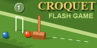 Croquet flash game