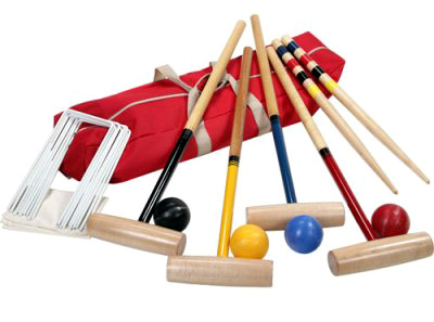 Croquet set. .