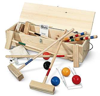 Croquet set. .