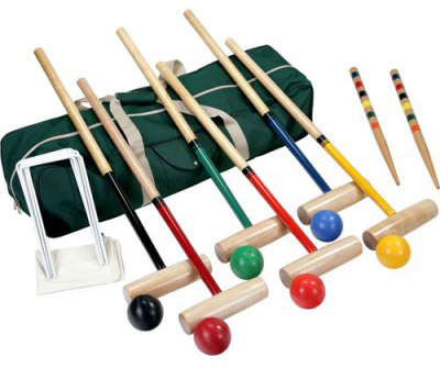Croquet set. .