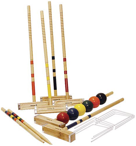 Croquet set. .