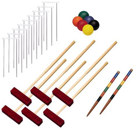 Croquet set. .