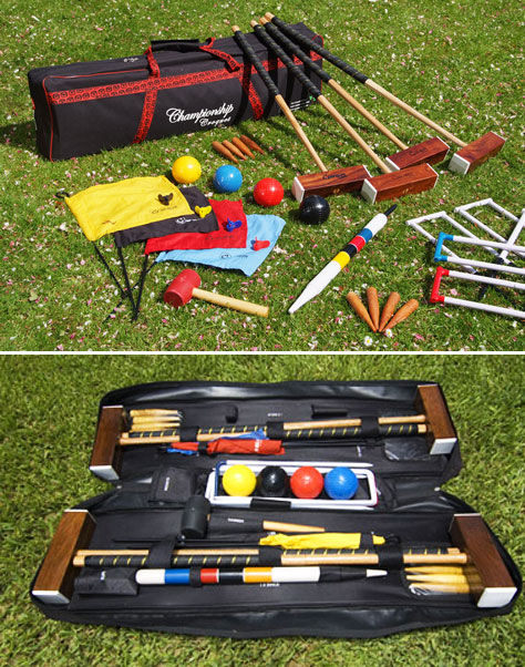Croquet set. .