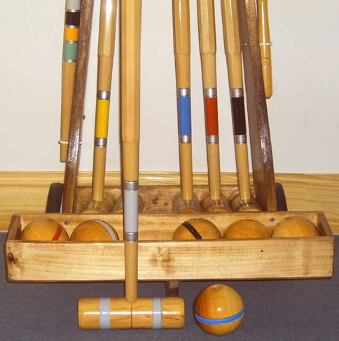 Croquet set. .